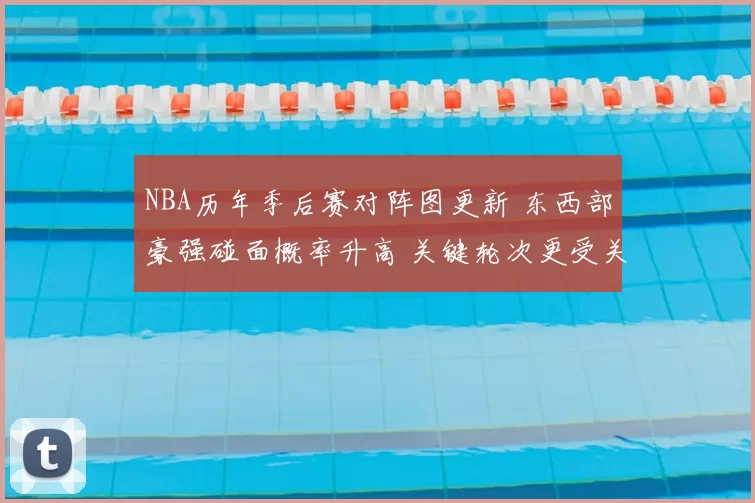 NBA历年季后赛对阵图更新 东西部豪强碰面概率升高 关键轮次更受关注